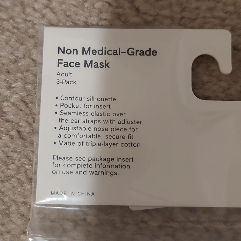Gap 3pk Contour Facemasks